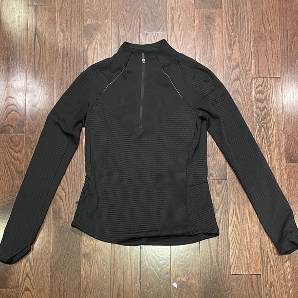 Lululemon Cold-weather Textured Running Top Size 4 - Picture 4 of 10